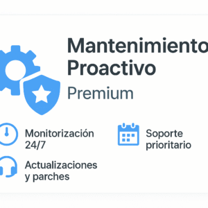 Servicio: Mantenimiento Proactivo Premium / anual